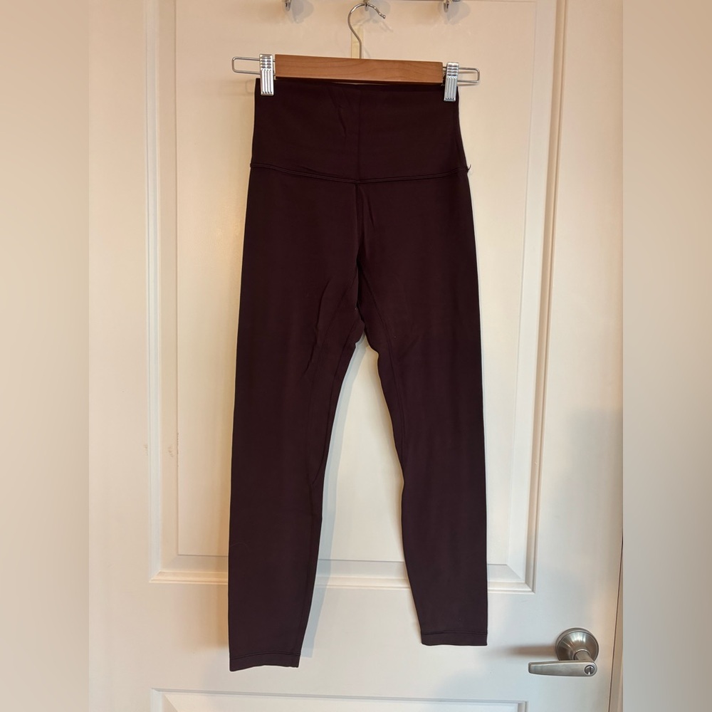 Lululemon Athletica Dark Purple-Brown Leggings